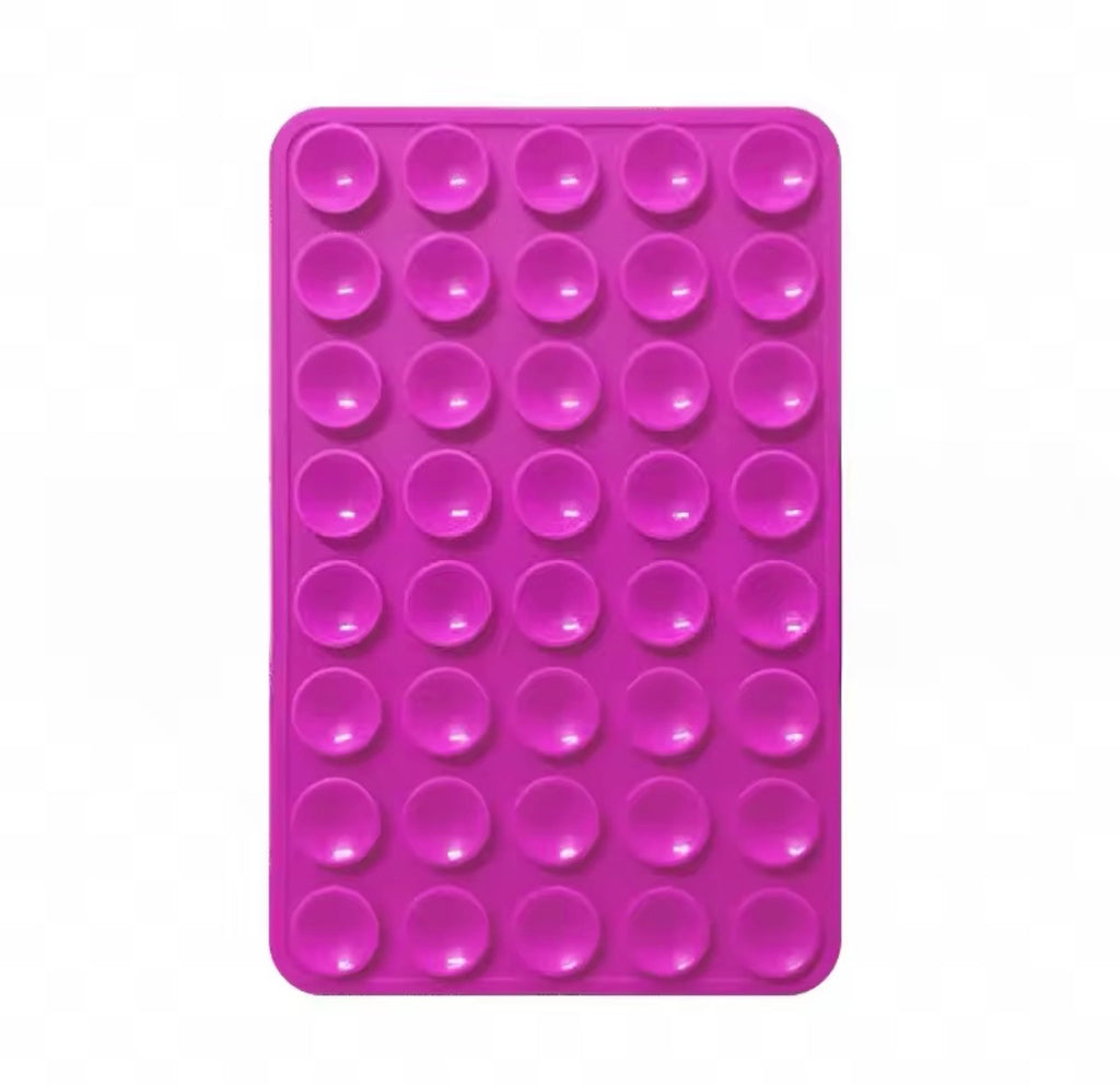 Double-sided silicone suction cups phone stand