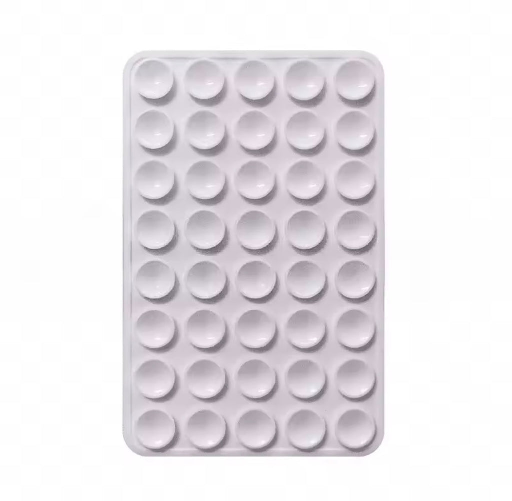 Double-sided silicone suction cups phone stand