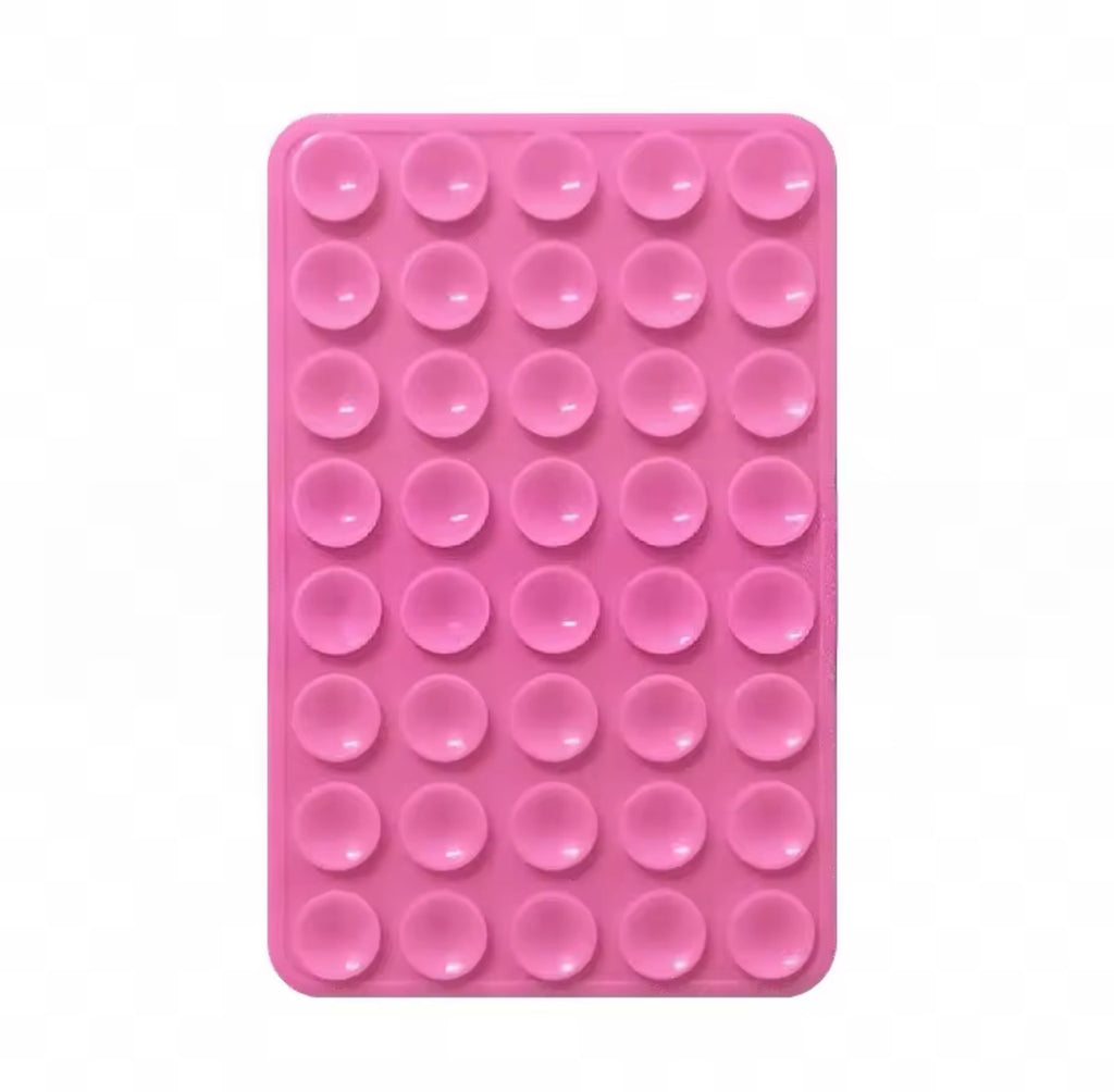 Double-sided silicone suction cups phone stand
