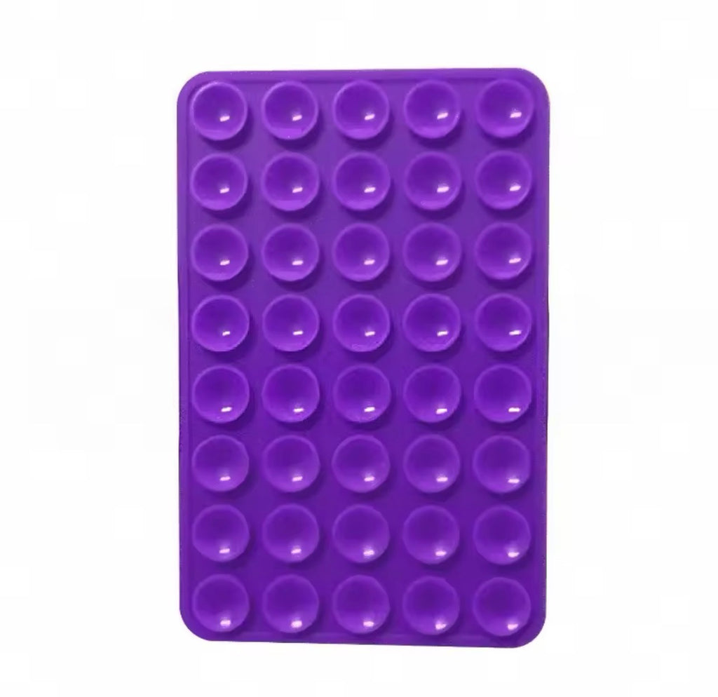 Double-sided silicone suction cups phone stand