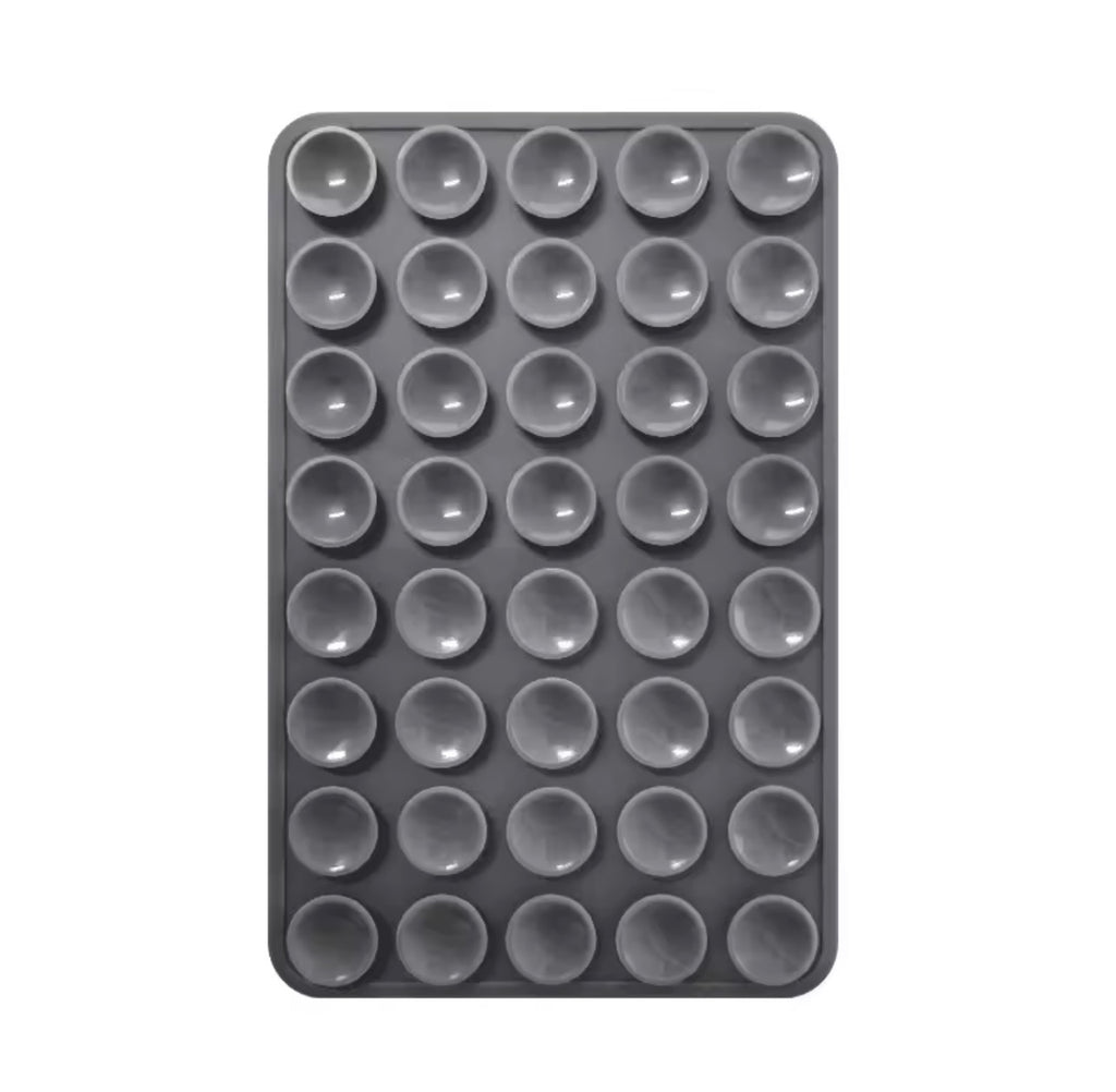 Double-sided silicone suction cups phone stand
